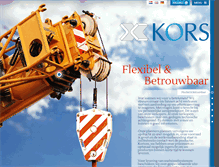 Tablet Screenshot of kors.nl